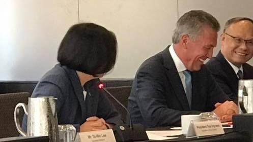 蔡英文幽默暗嗆中國這　美官員笑超開