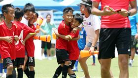 ▲安聯小小世界盃讓小朋友在足球上更有夢想。（圖／大會提供）