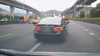 國道逼車蛇行！惡駕駛遭重罰3萬元