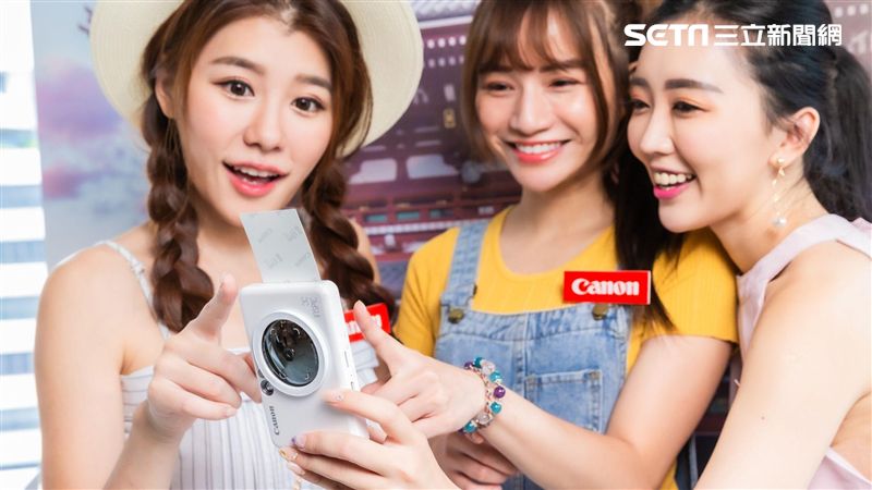 美拍！Canon拍可印相機玩色登場