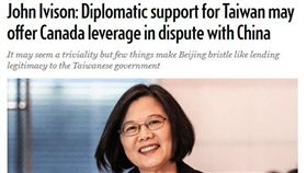 加拿大,台灣,中國,加中爭端,外交