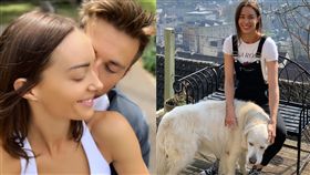 網紅,車禍,卡車,電動滑板車／翻攝自Emily Hartridge IG