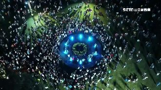 首屆臺中購物節　300架無人機展演