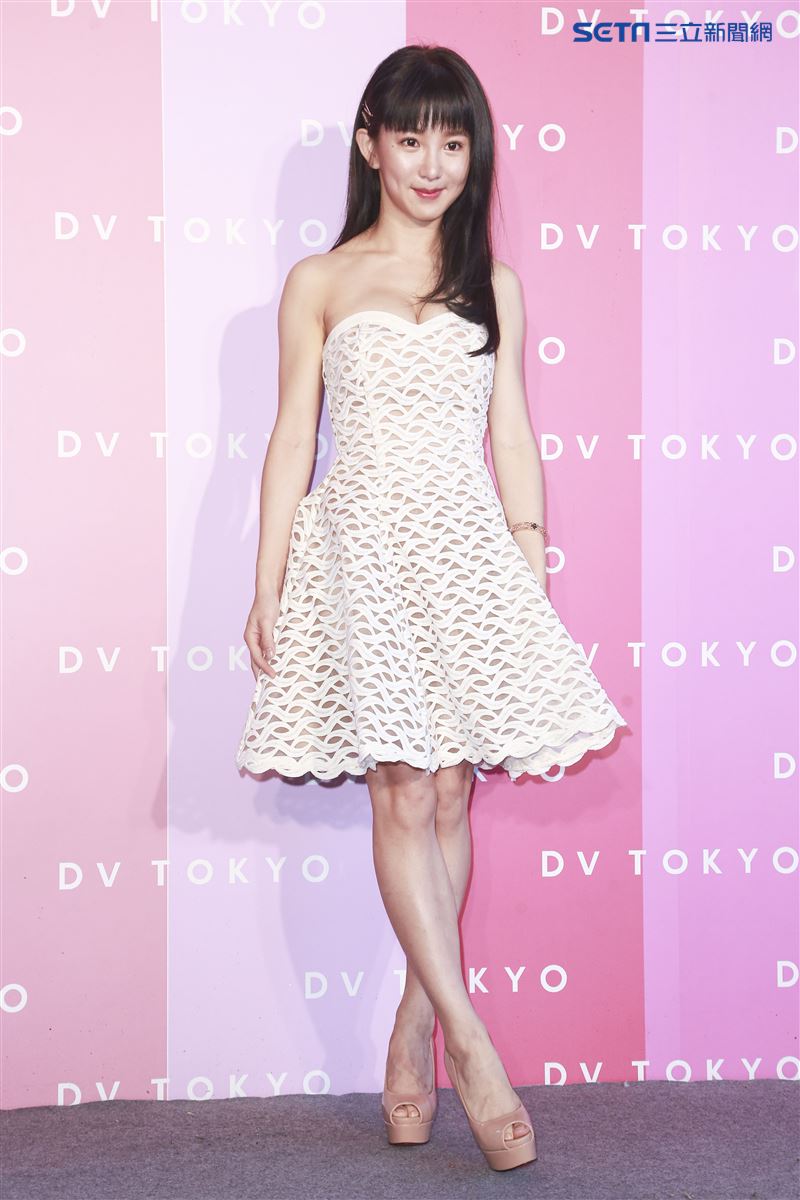 郭書瑤出席品牌快閃店活動會。（記者林士傑/攝影）