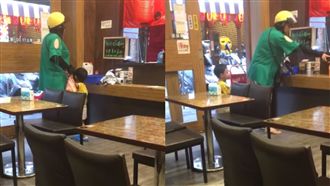 小孩踩店家椅子　家長行徑網友罵翻！