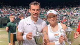 ▲詹詠然與多帝吉的混雙組合。（圖／詹詠然提供）