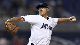 ▲陳偉殷挨高飛犧牲打，連3場掉分。（圖／美聯社／達志影像）