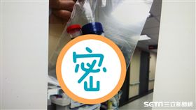 長安醫院小兒科醫師陳震南說，尿液檢查發現患者林小妹妹尿液呈綠色，細菌培養報告證實是沙門氏菌腸炎。（圖／長安醫院提供）