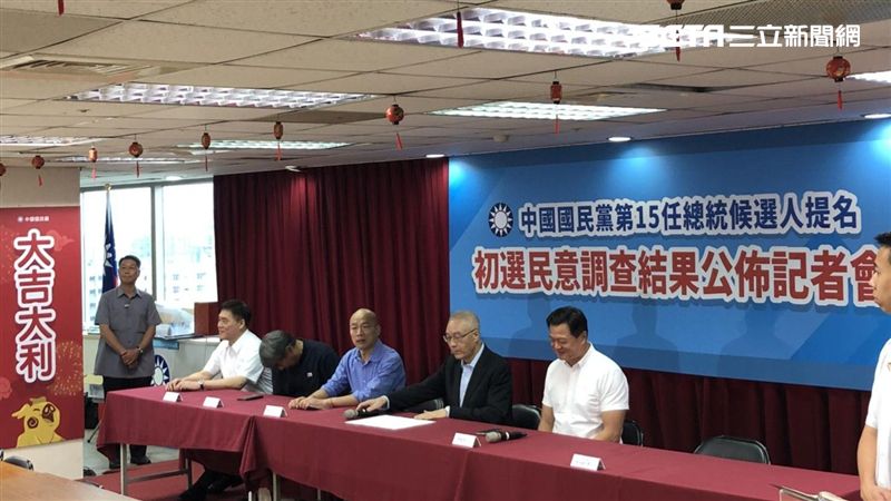 看這裡！國民黨初選民調數字大公開