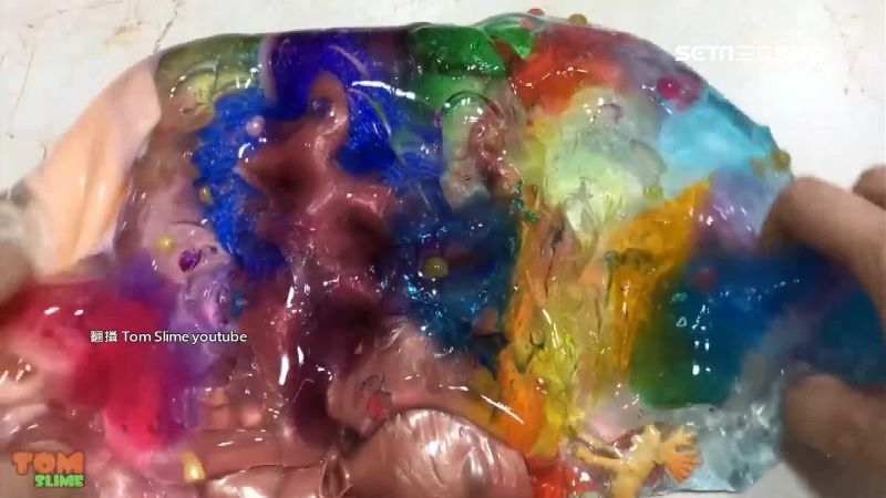 兒童瘋玩史萊姆　若含硼砂成分恐中毒
