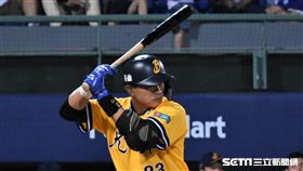 中信兄弟彭政閔。（資料照／記者王怡翔攝影）