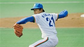 雙獅主題日開球嘉賓東尾修。（圖／統一獅提供）