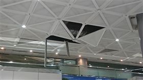 天花板,桃園機場,第二航廈,桃園／翻攝臉書