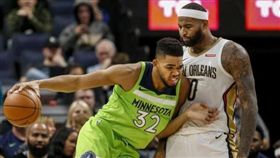 ▲NBA球隊在球員左胸上開放廣告補丁。（圖／取自推特）