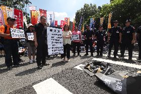 全教總行政院陳情  呼籲軍公教調薪