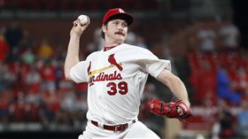 ▲米克拉斯（Miles Mikolas）100球投完封勝。（圖／美聯社）