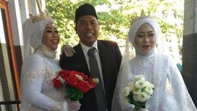 印尼,小老婆,結婚,一夫多妻,正宮(圖/翻攝自臉書)
