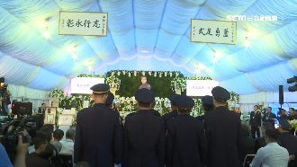 鐵警李承翰公祭 阿嬤最後一刻才知道