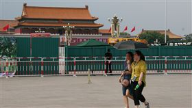 為十一閱兵準備 天安門啟動景觀工程中共當局將在10月1日舉辦建政70週年大閱兵。天安門廣場東西兩側16日起啟動觀景工程。中央社記者繆宗翰北京攝　108年7月16日
