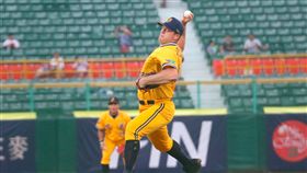 ▲中信兄弟投手Mitch Lively（萊福力）在澄清湖球場獲得今年第4勝。（圖／中信兄弟球團提供）