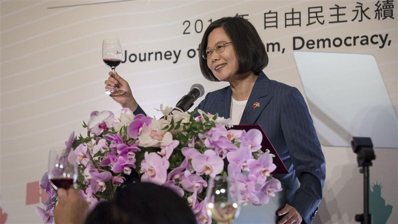 辣台妹「拚外交」　過半數民眾肯定