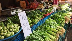 菜價、蔬菜、果菜、菜市場、市場、買菜／中央社