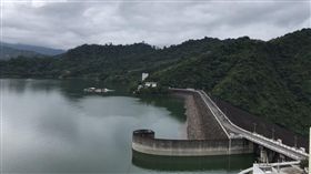 颱風丹娜絲接近  曾文水庫遇大雨將滿庫曾文水庫17日上午蓄水率已達約86%，面對颱風丹娜絲接近台灣，南區水資源局預估，若累積雨量超過80毫米即將滿庫。（南區水資源局提供）中央社記者楊思瑞台南傳真  108年7月17日