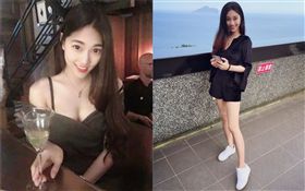 深V洋裝逆天長腿！正妹講師紅到國外　外媒封「台灣最辣」（圖／翻攝自IG）