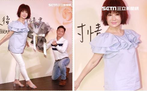驚！70歲潘迎紫緊緻美肌現身合體他