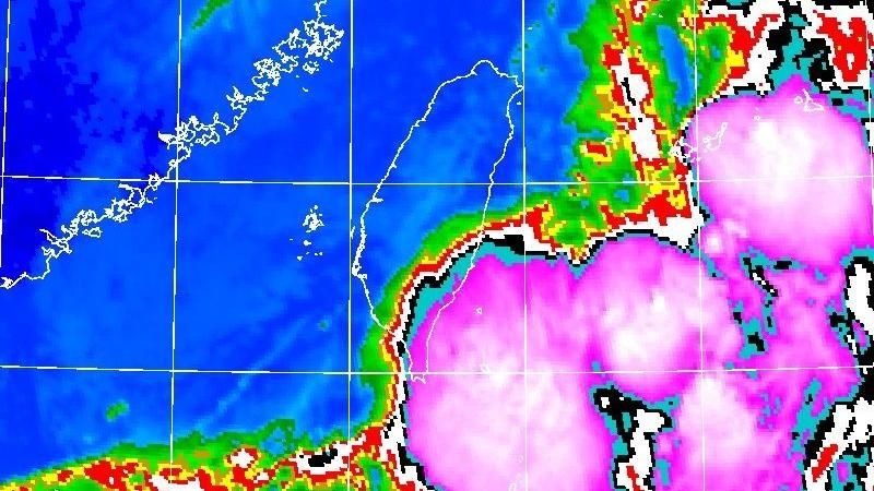 「紫對流胞在台灣門邊」　鄭明典緊張了：到路上肯定淹水