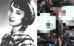 香港,女星,尤敏,骨灰,竊盜（合成圖／翻攝自微博、看看新聞）