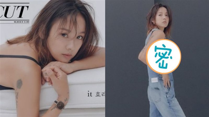 裸穿吊帶褲！李孝利水滴奶整組掉出