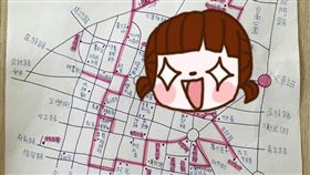 不少觀光客來到「美食之都」台南，都會恨自己的胃太小，無法將台南的小吃一網打盡！一名網友表示，他日前撿到一張觀光客手繪的「必吃美食地圖」，路線畫得十分詳細，不少必吃美食通通在地圖上。照片曝光後，掀起網友熱議，紛紛留言：「好強！已存檔」。（圖／翻攝自爆廢公社）
