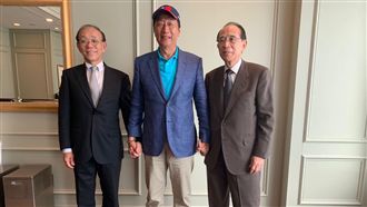 馬不停蹄!郭台銘訪台日交流協會會長