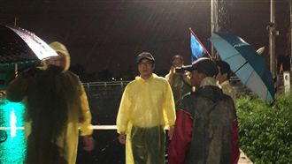 高雄淹大水！陳其邁入夜緊急視察