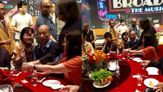 跑攤挨轟　韓國瑜委屈：一道菜都沒吃