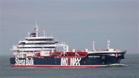 伊朗革命衛隊19日宣布，他們在波斯灣扣押懸掛英國旗幟的「史丹納帝國號」油輪。（圖取自Marine Traffic網頁marinetraffic.com）