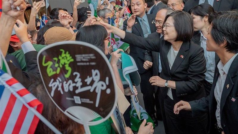 小英赴丹佛！美13歲少年喊台灣獨立