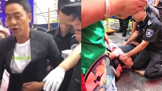 腹部遭捅濺血　任達華方回應最新病況