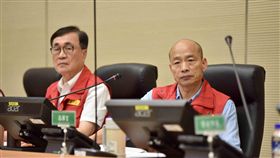 韓國瑜防災,高雄市府提供