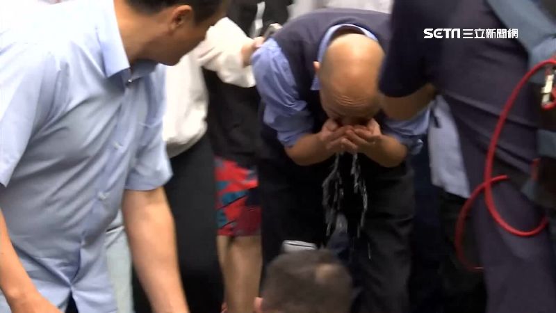 韓國瑜聞水　他：台灣勘災第一創舉