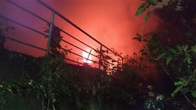 台北,劍潭,火警,老婦。翻攝畫面