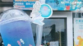 手搖飲,漸層,丸作食茶,ANNA SUI,藍海初戀,美人魚香水