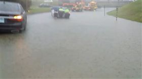 台北,新北,豪雨,淹水,五股,社子（圖／翻攝照片）