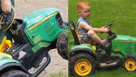 離家,電動車,玩具車,失蹤,遊覽會,吸引,逃家,美國,電池,幼童,　圖／翻攝自推特