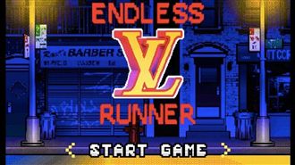 想不到吧！LV官網可以玩超復古遊戲