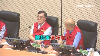 高雄暴雨二級開設　韓：聽起來還好啦