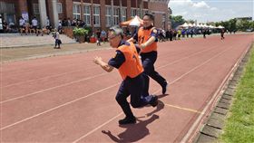 蘆竹分局,桃園,接力賽（圖／蘆竹分局提供）