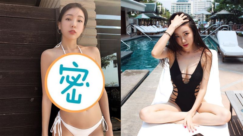 大解放！女星比基尼挖洞「溢出雙球」