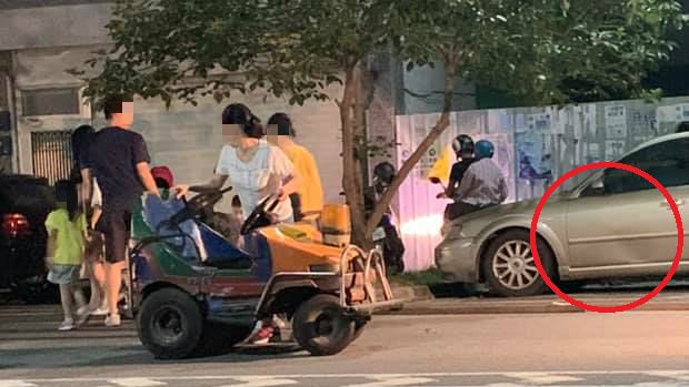 兒玩碰碰車撞凹轎車！媽這反應網傻眼